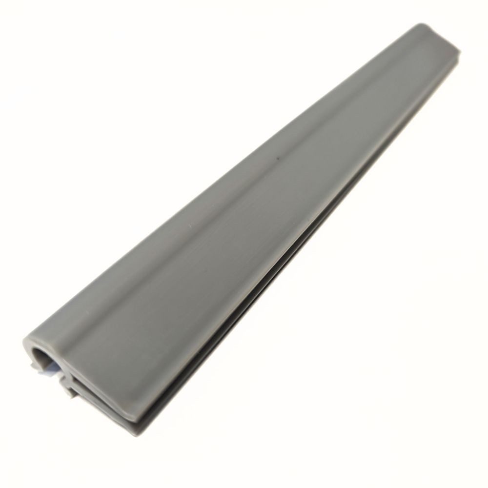 zaunzu Sichtschutzstreifen Klemmschiene PREMIUM-Clip Doppelstabzaun Hellgrau 20er Pack, (1x Set, 20-St., Premim-Clip Sichtschutzstreifen), Rost- und korrosionsbeständig