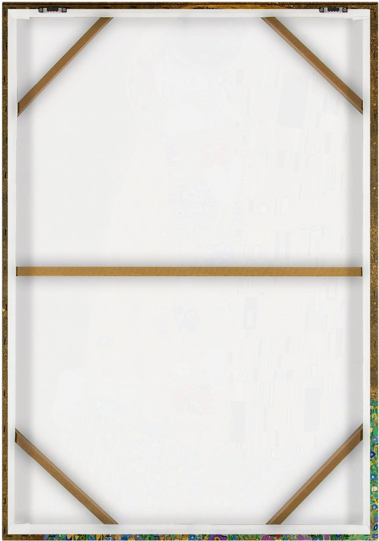 Art for the home Leinwandbild Kuss (Gustav Klimt), Art, Kiss (1 St), der Kuss 100 x 70 cm – Bild 4 von 5