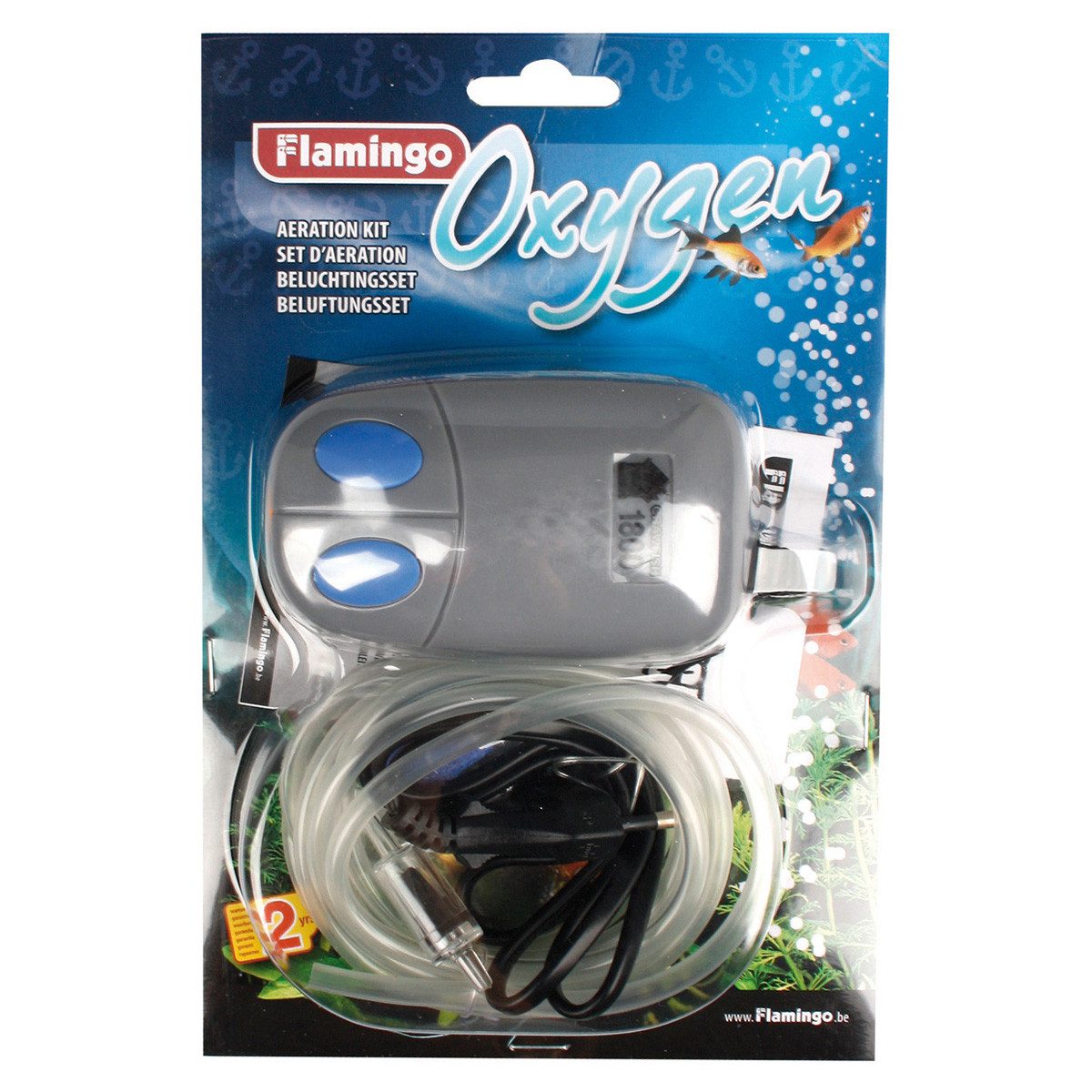 Flamingo Aquarienpumpe Aquarium Belüftungsset 40-100 l
