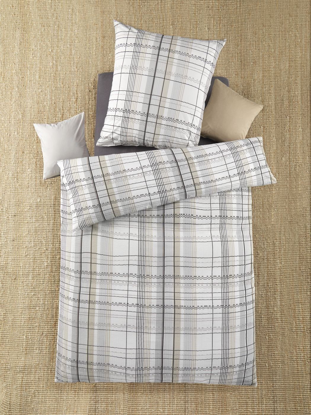 Optidream Bettwäsche Baumwoll Seersucker 135 cm günstig online kaufen