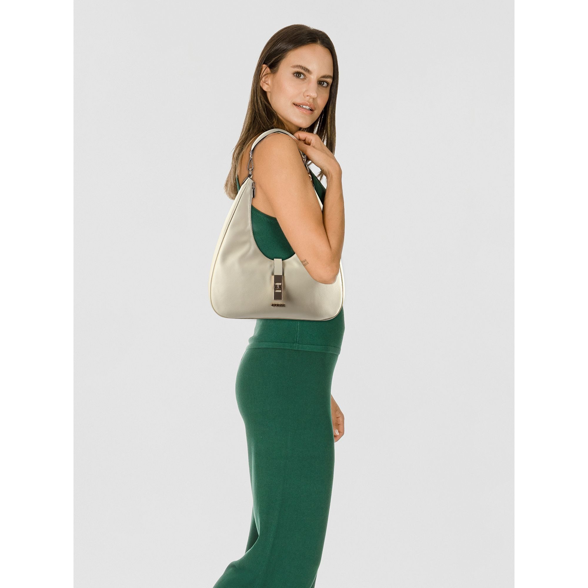 Guess Schultertasche Brooke, Polyurethan