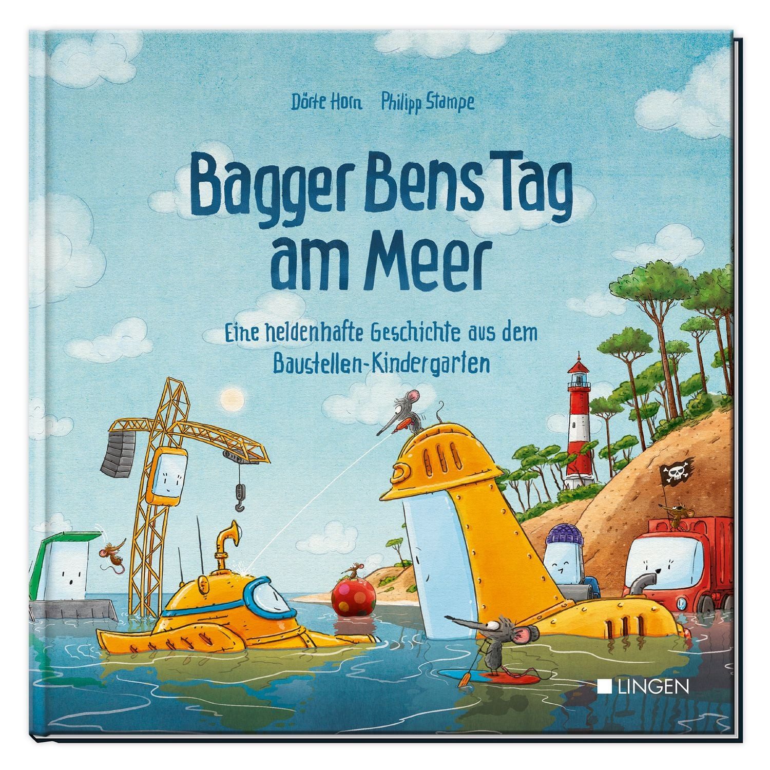 Bagger Bens Tag am Meer / Dörte Horn