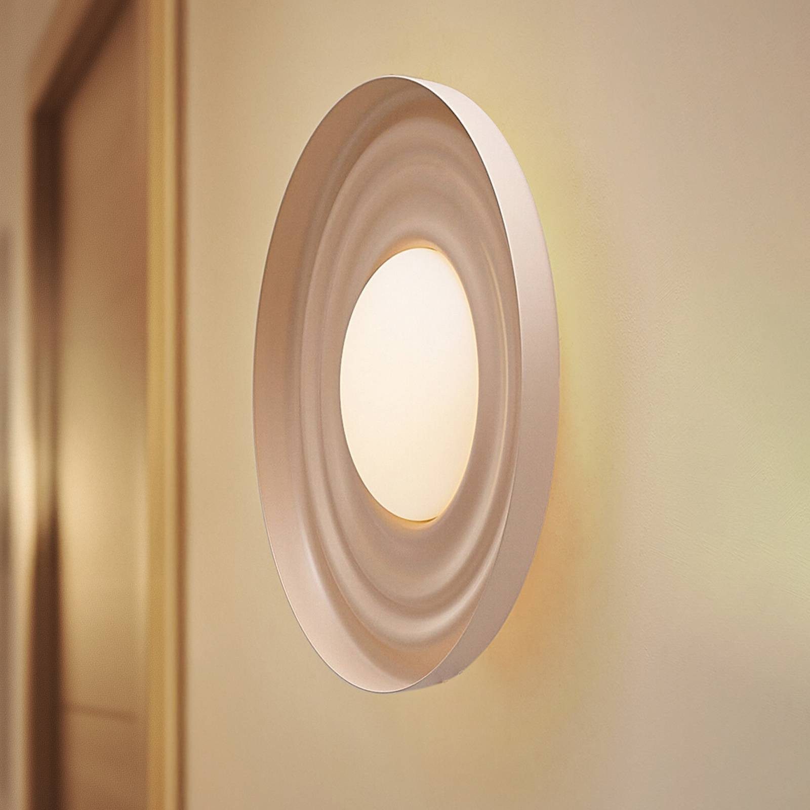 Lindby Wandleuchte Waves, LED 19 W gesamt, warmweiß