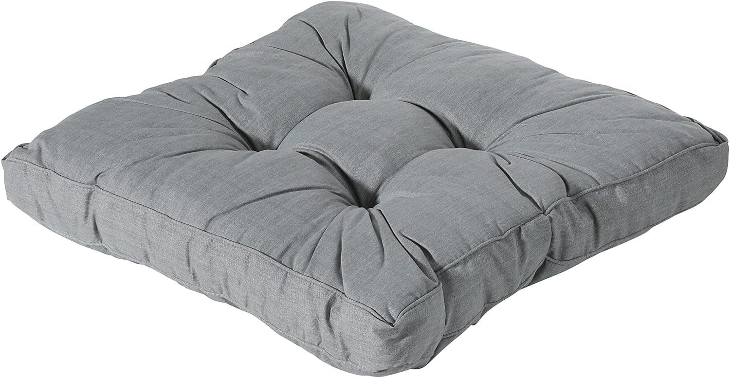 Madison Sitzkissen 73x73 cm grau Lounge Kissen Sitz Auflage Polster, UV-beständig