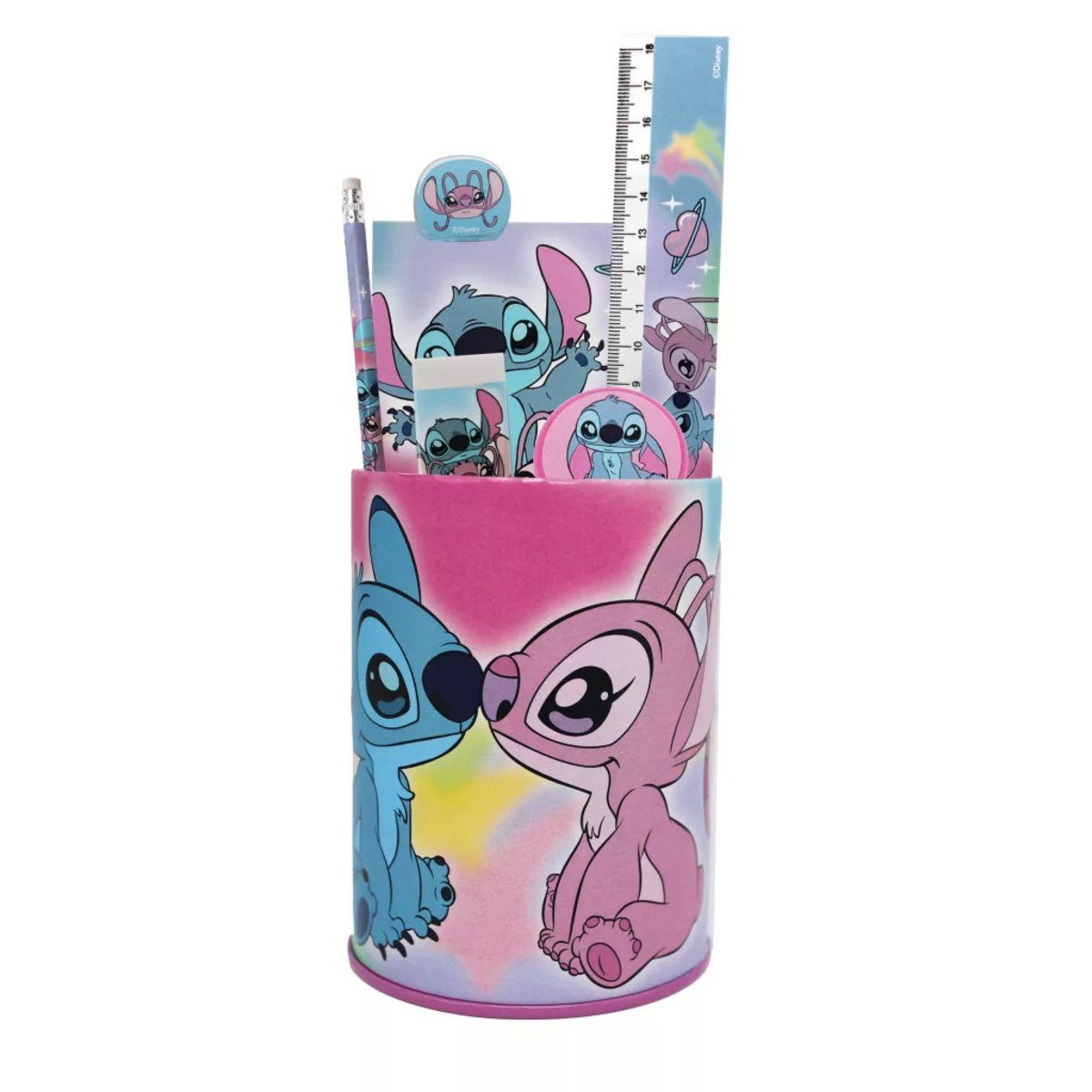 Disney Kreativset Disney Lilo und Stitch Universe 7-teiliges Schreibwarenset