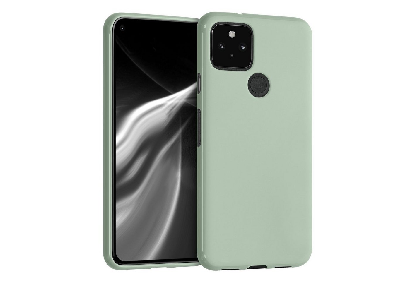 kwmobile Handyhülle Hülle für Google Pixel 5, Hülle Silikon - Soft Handyhülle - Handy Case Cover
