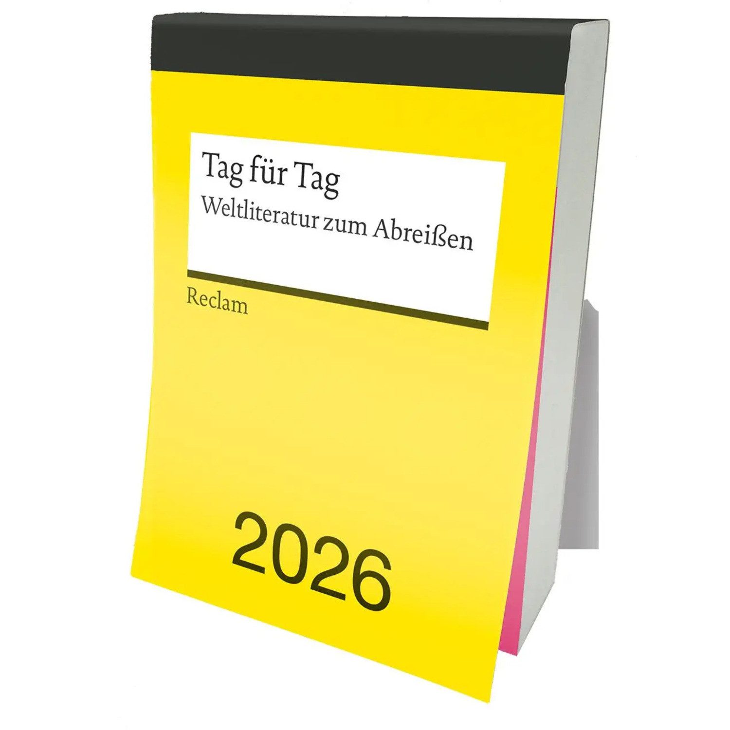 Reclam Verlag Wandkalender Tag für Tag. Weltliteratur zum Abreißen 2026