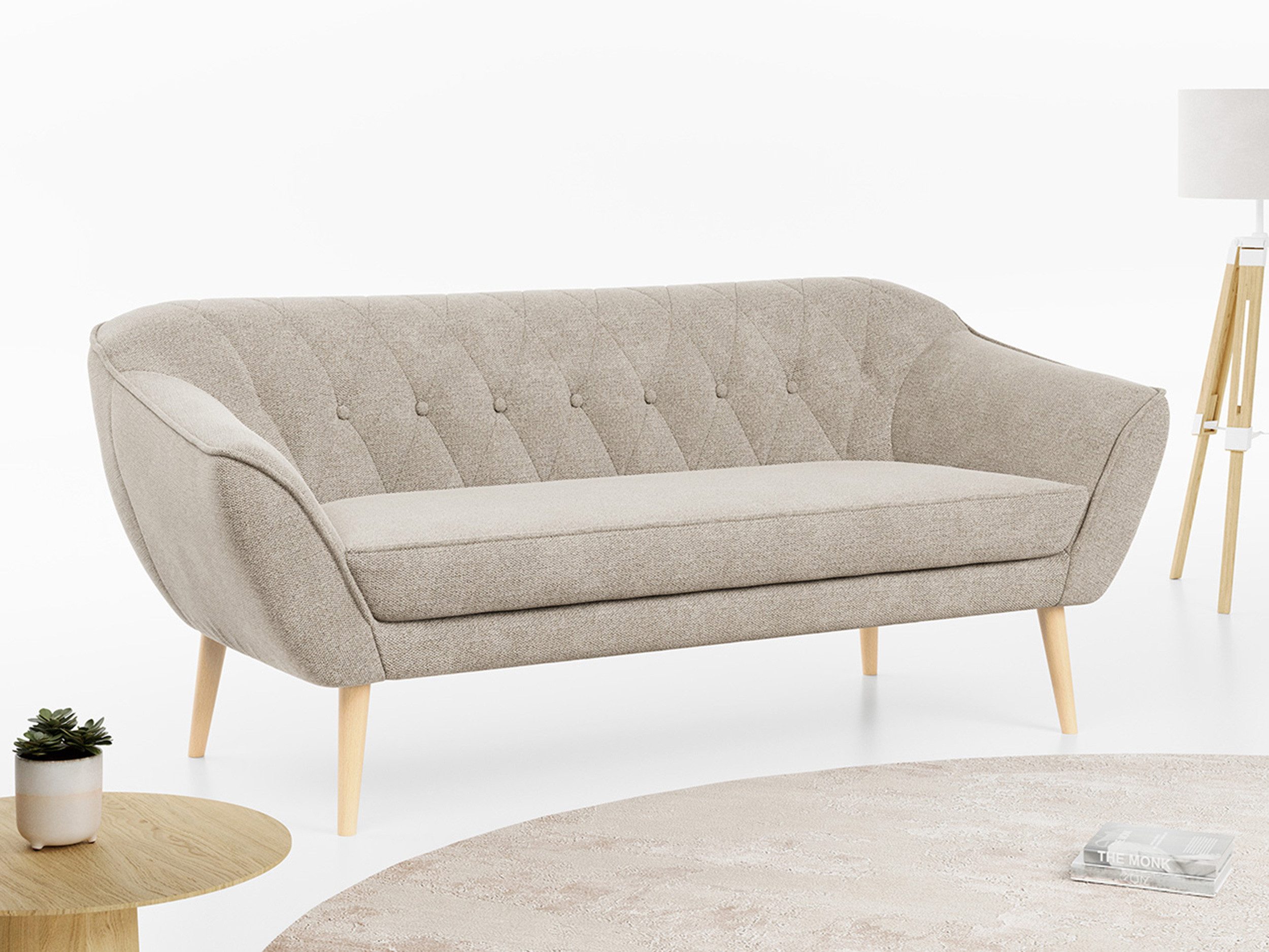 MKS MÖBEL Sofa PIRS-3 Sitzer, Set, günstig online kaufen