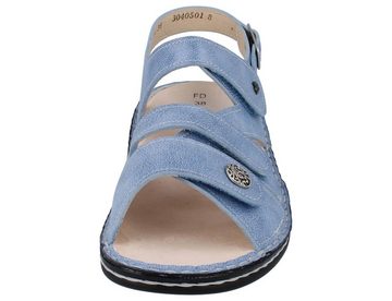 Finn Comfort Gomera blau Sandale Wechselfußbett