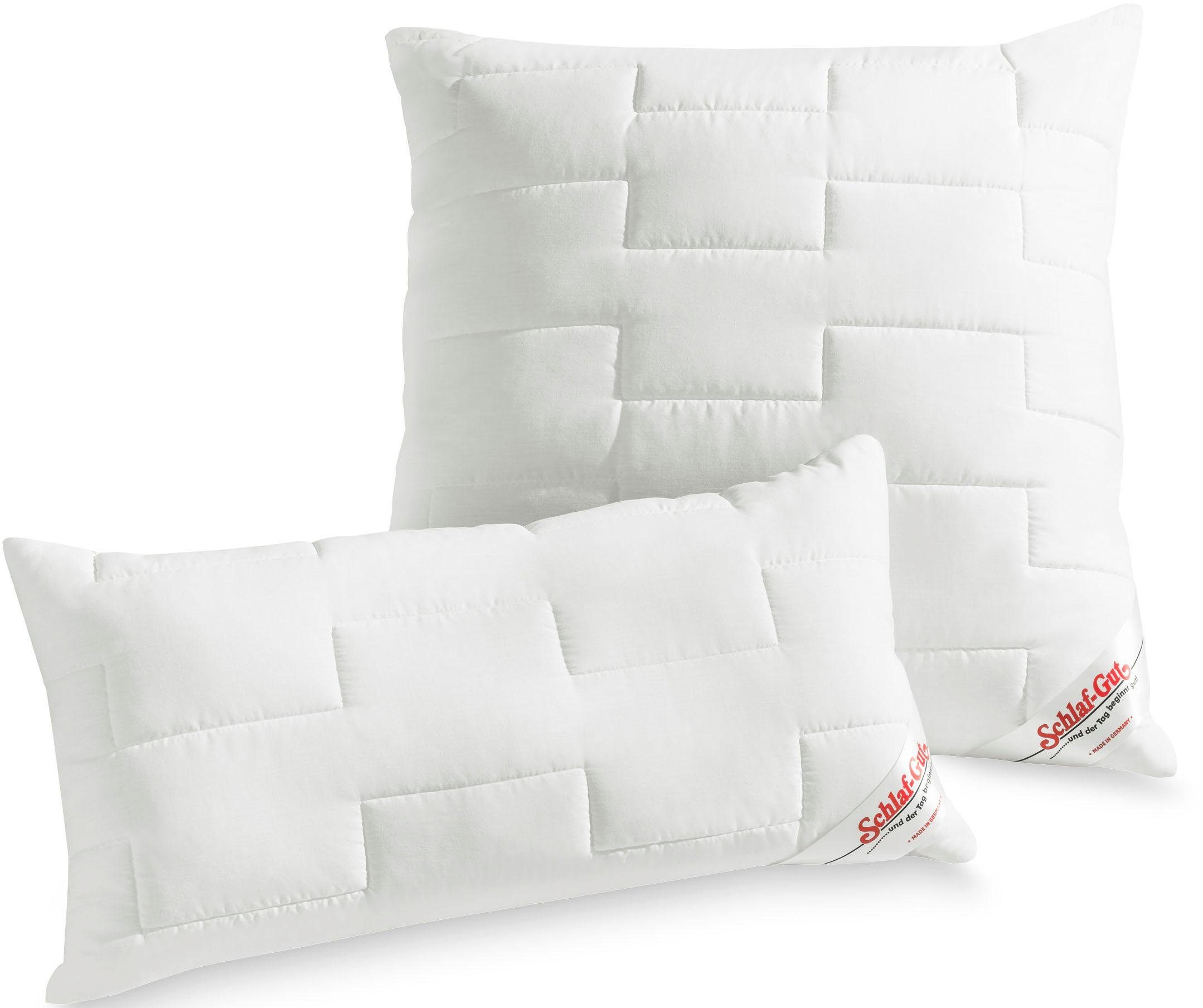 Schlaf-Gut Microfaserkissen Utah, Füllung: Faserbällchen aus Polyester, Bez günstig online kaufen