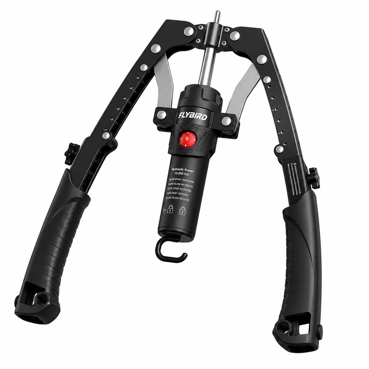 FLYBIRD Multitrainer 3-in-1 Gerät Arm-Twister Trainingsgerät, Widerstand 10–200 KG, (1-St), Brust & Core Training, Verstellbarer, Rucksack & Knieschoner
