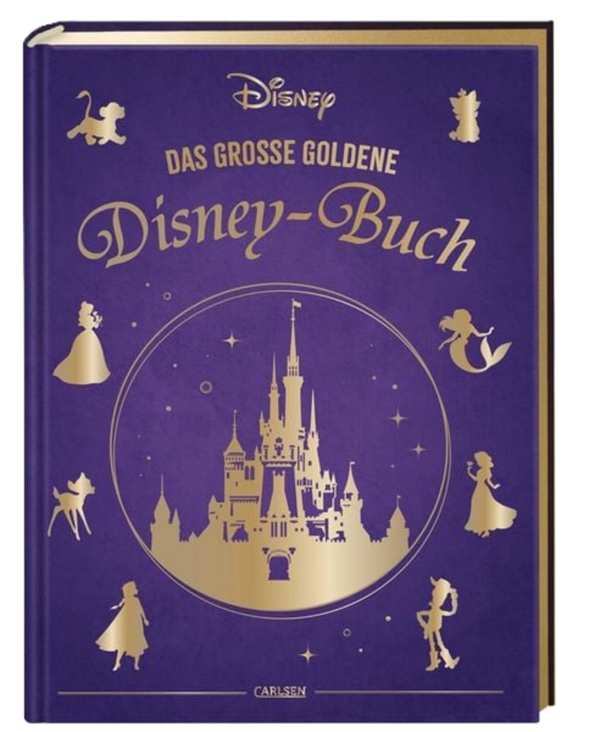 Disney: Das große goldene Disney-Buch / Walt Disney, Vorlesebuch ab 4 Jahren mit 5-Minuten-Geschichten zu 18 Disney-Klassikern