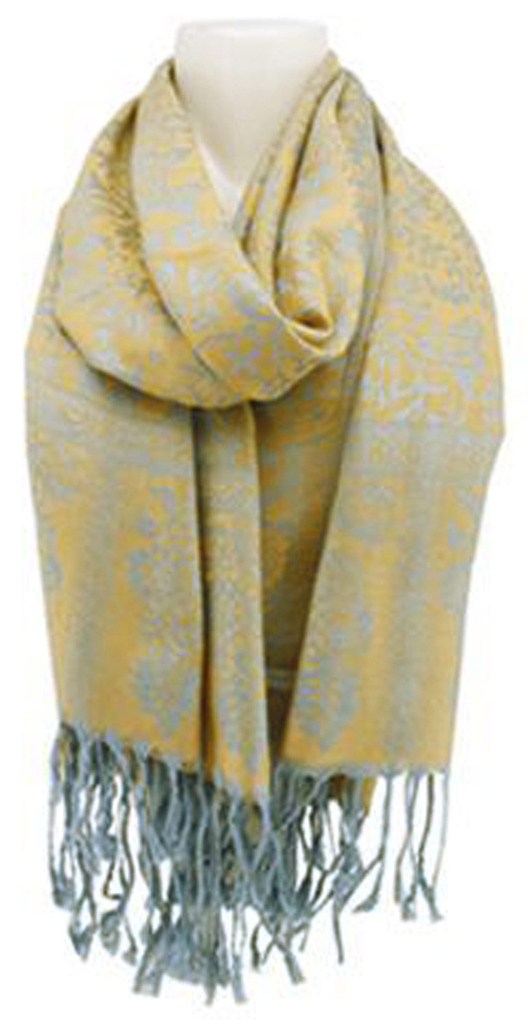 chic4home Schal Dreamy Flair, (1-St. 1-teilig), Damen Schal Stola eleganter Longschal florale Motive