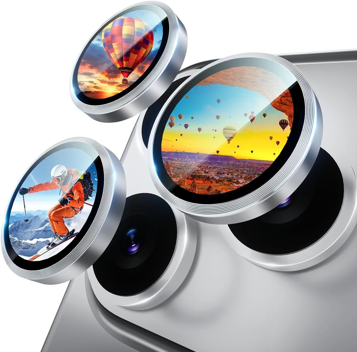 MSM Kameraschutzglas 3X Linsenglas für Apple iPhone 17 Pro / 17 Pro Max Schutz Panzerfolie – Bild 5 von 5