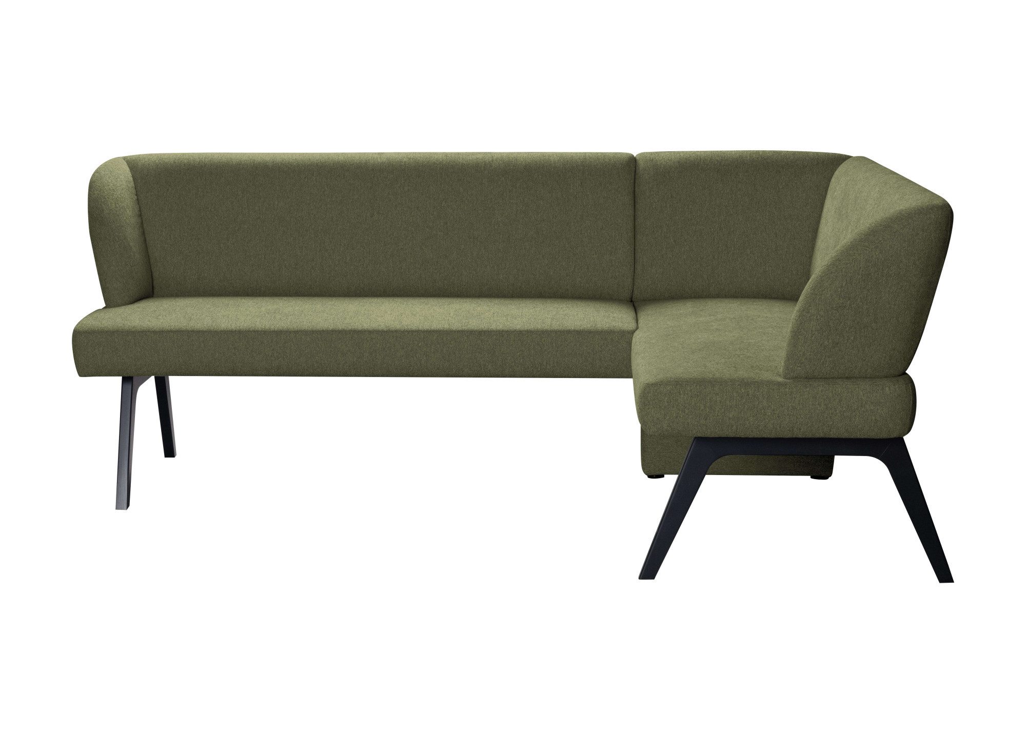 OTTO home Eckbank Aretha Küchenbank, Polsterbank, Esszimmerbank, Breite 215 cm, Moderne Bank in tollen Farben, Nosagfederung, anzahl Sitzplätze: 5