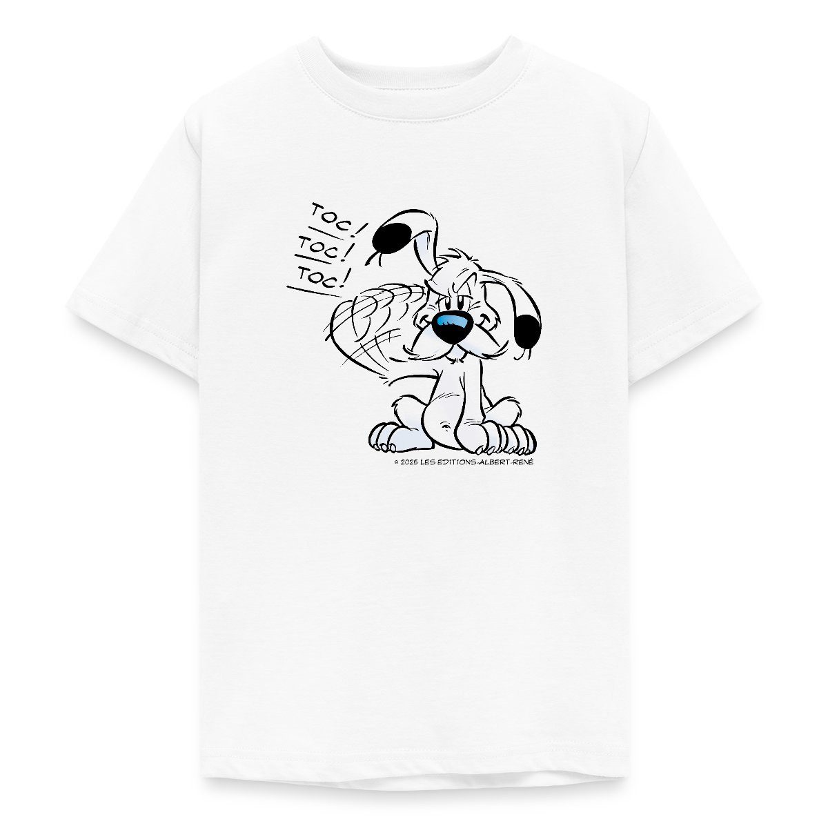 T-Shirt Asterix & Obelix Idefix Klopft Toc Toc Toc Teenager T-Shirt