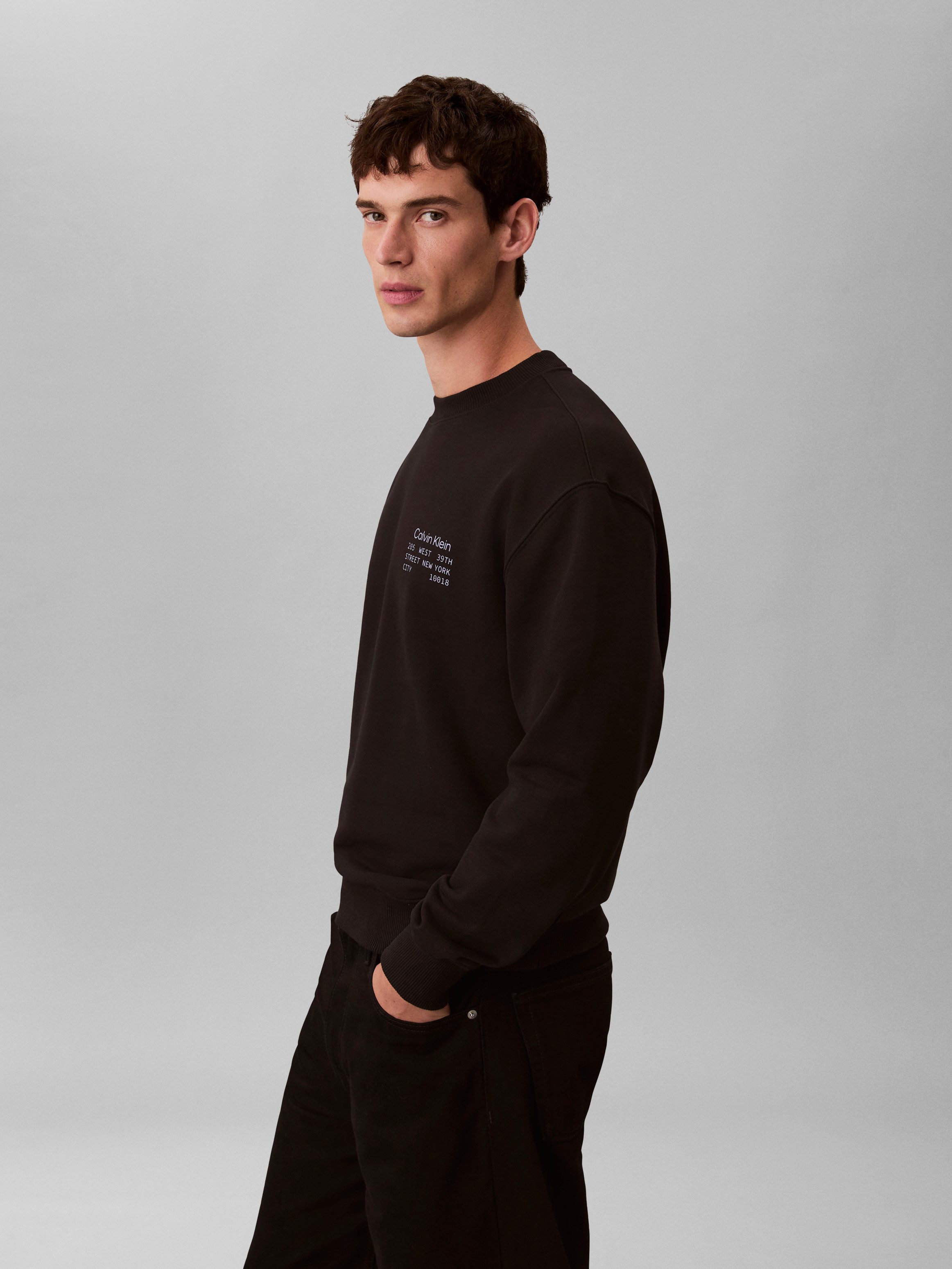 Calvin Klein Jeans Sweatshirt Regular fit mit Rundhalsausschnitt