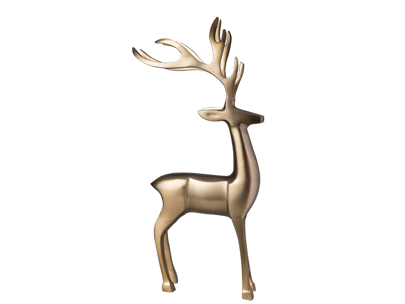Villeroy & Boch Weihnachtsfigur Christmas Chic Hirsch gold 44cm
