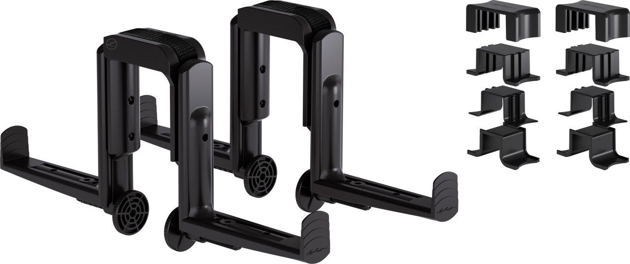 Lechuza® Blumenkastenhalter Lechuza Balkonkastenhalter 2-fach Kunstoff schwarz