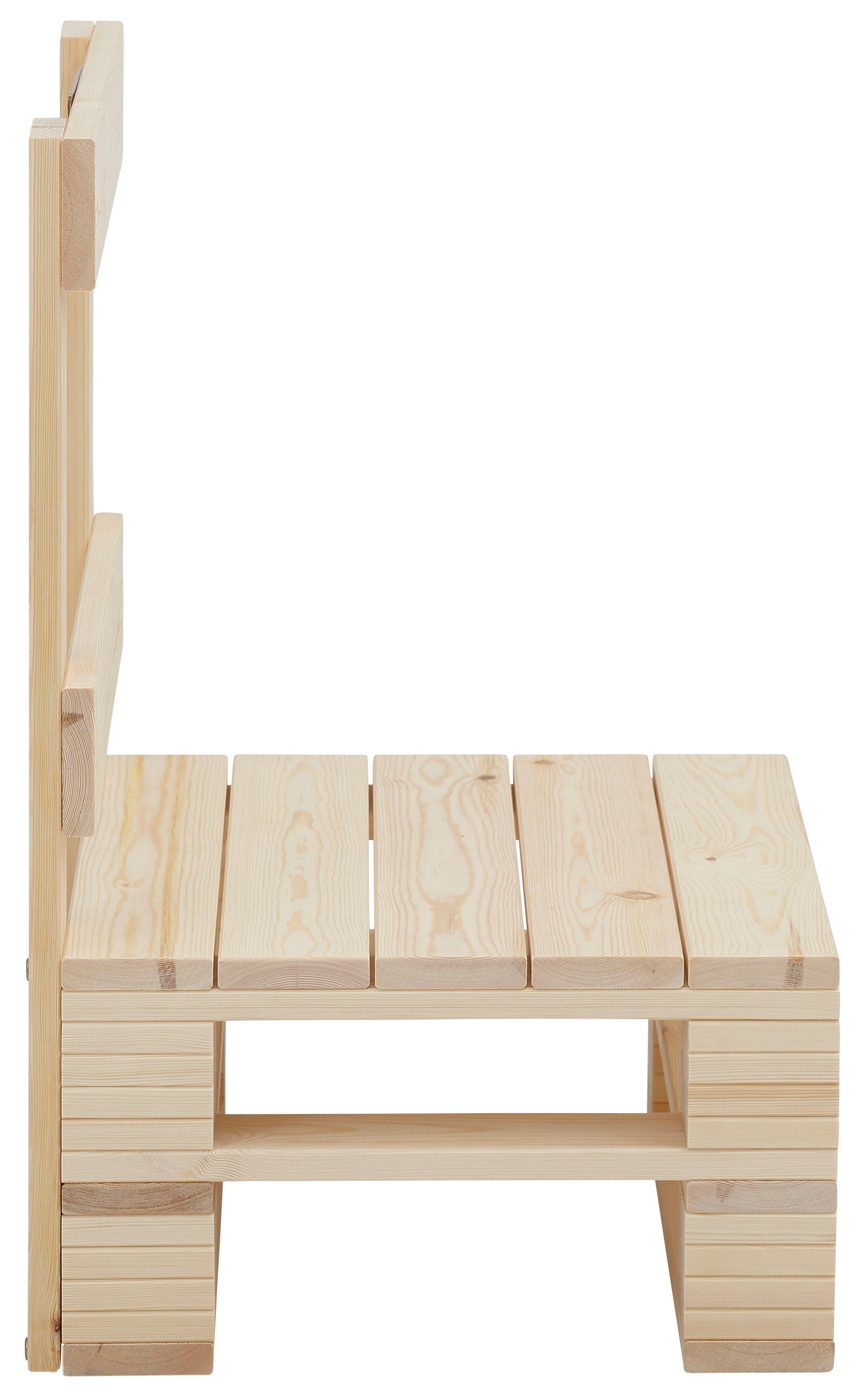 Home affaire Stuhl Pinus, Im angesagten Palettendesign