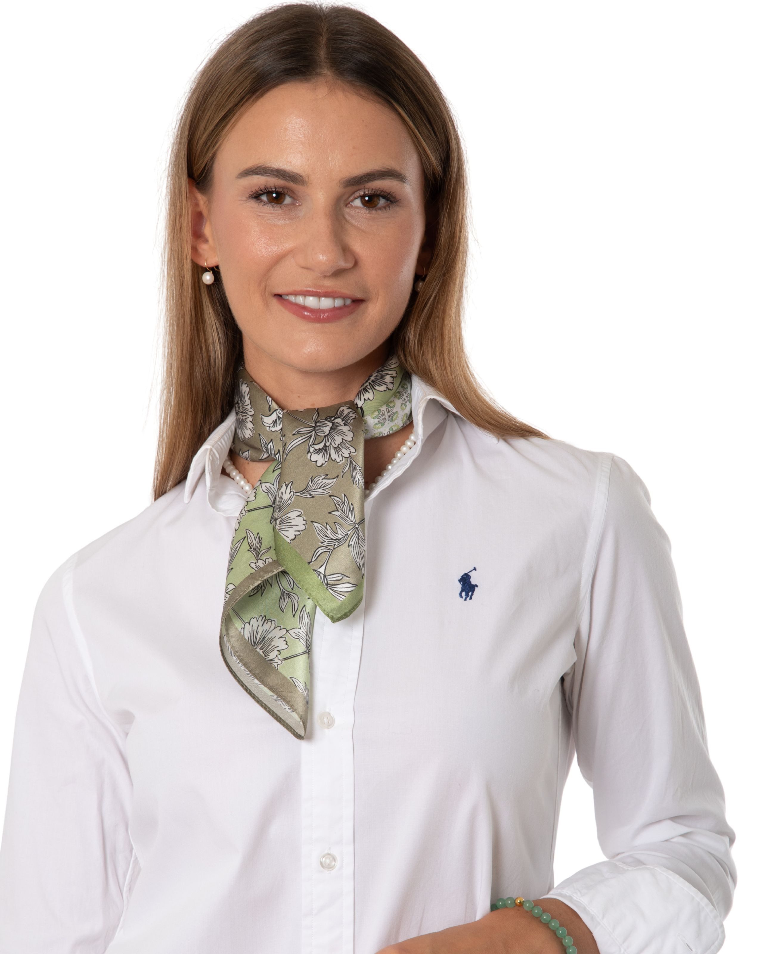 MayTree Seidentuch quadratisch Blumen Quartett 53x53, (Stück), 100% Seide günstig online kaufen