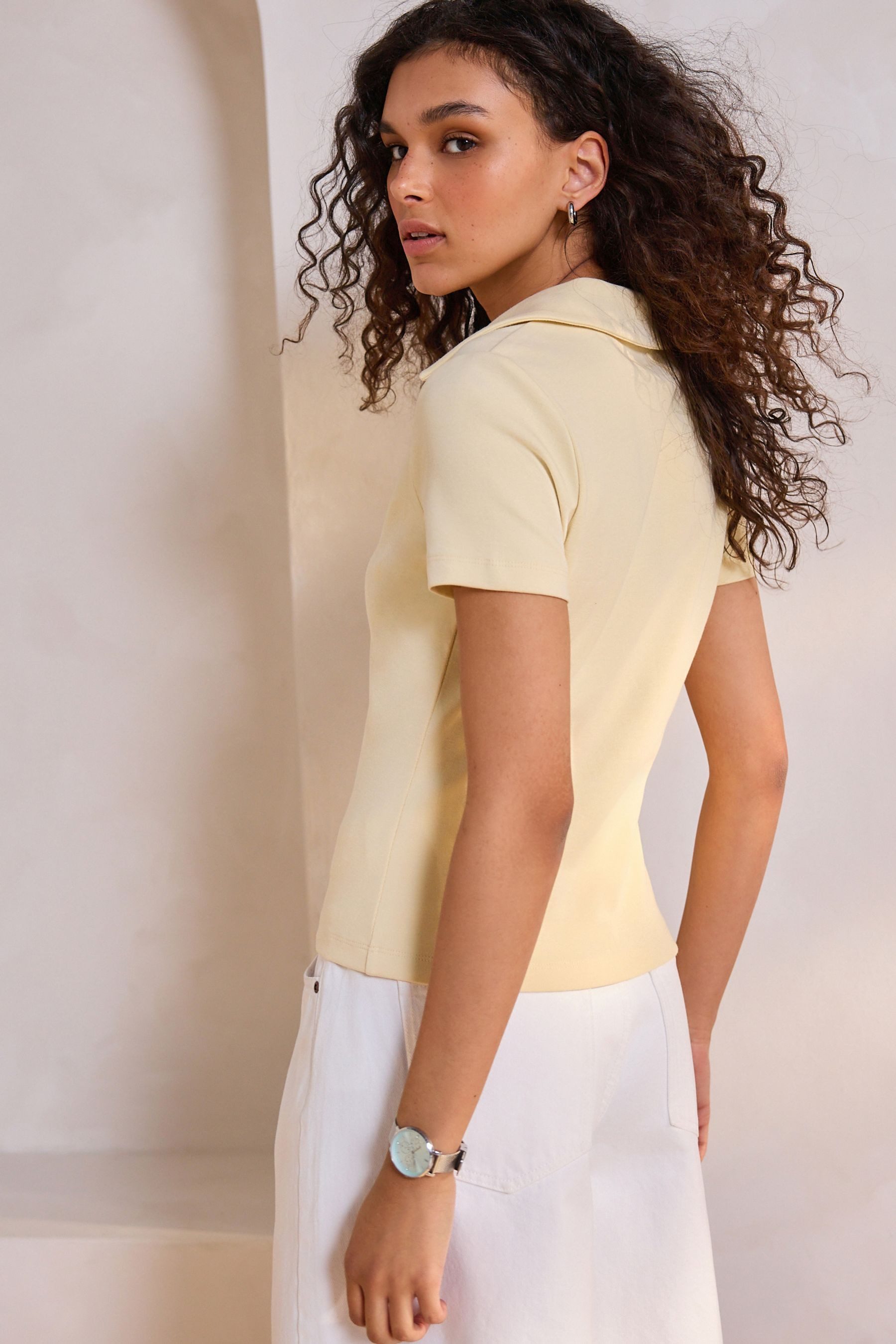 Next Poloshirt Kurzärmeliges Polo-Oberteil (1-tlg) günstig online kaufen
