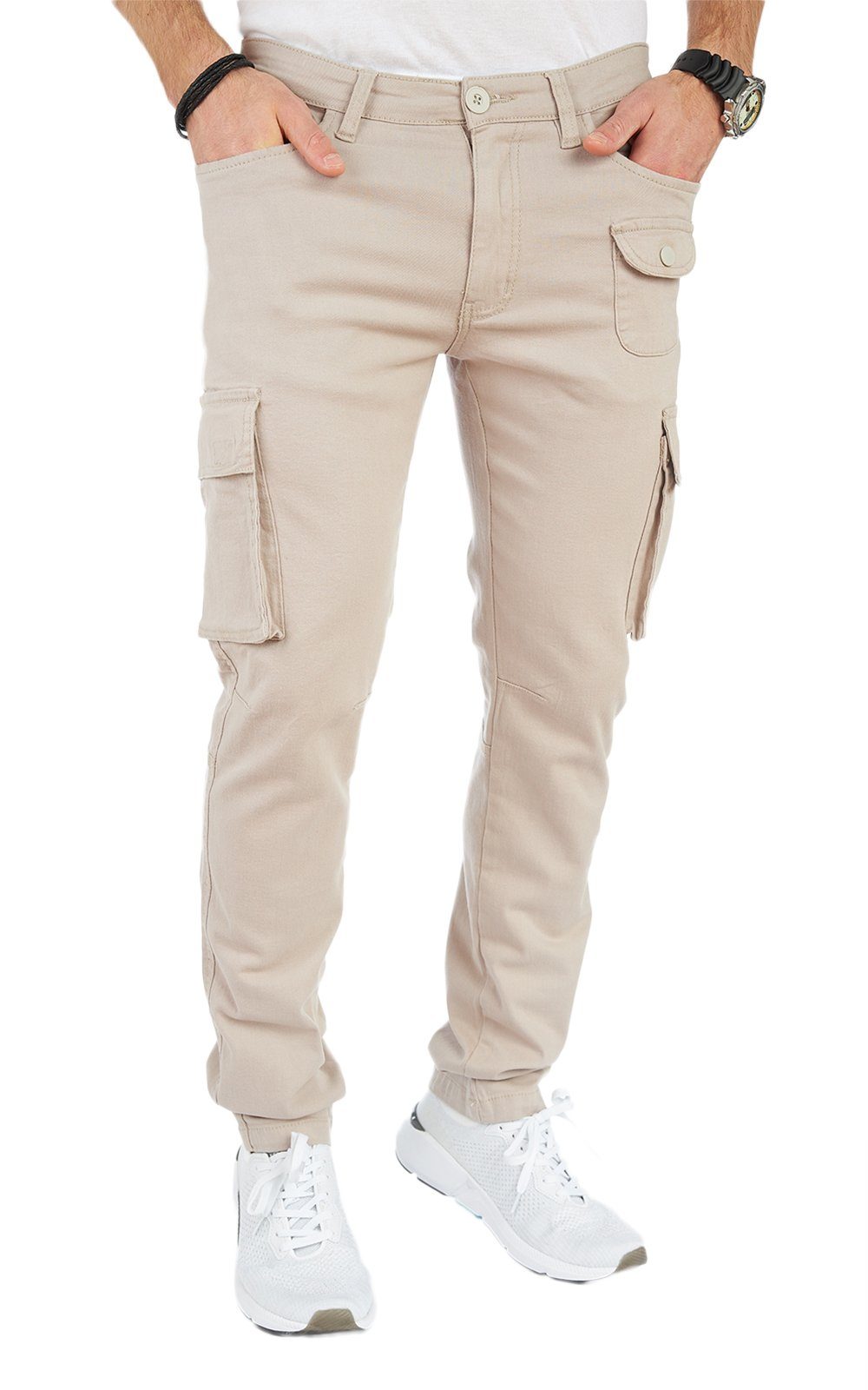 Styleko Cargohose 8011 Styleko Cargohose Herren Cargohose männer Cargohose Chino Hose