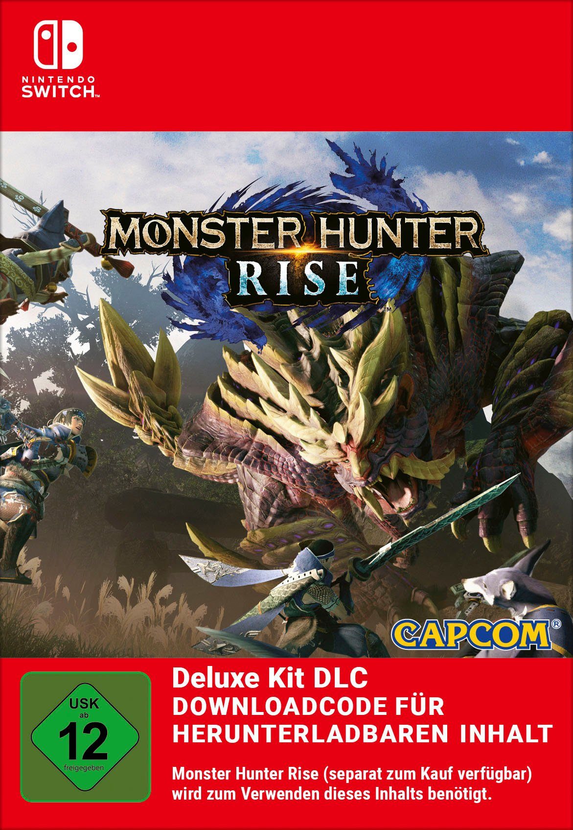 Monster Hunter Rise + Deluxe Kit DLC Nintendo Switch