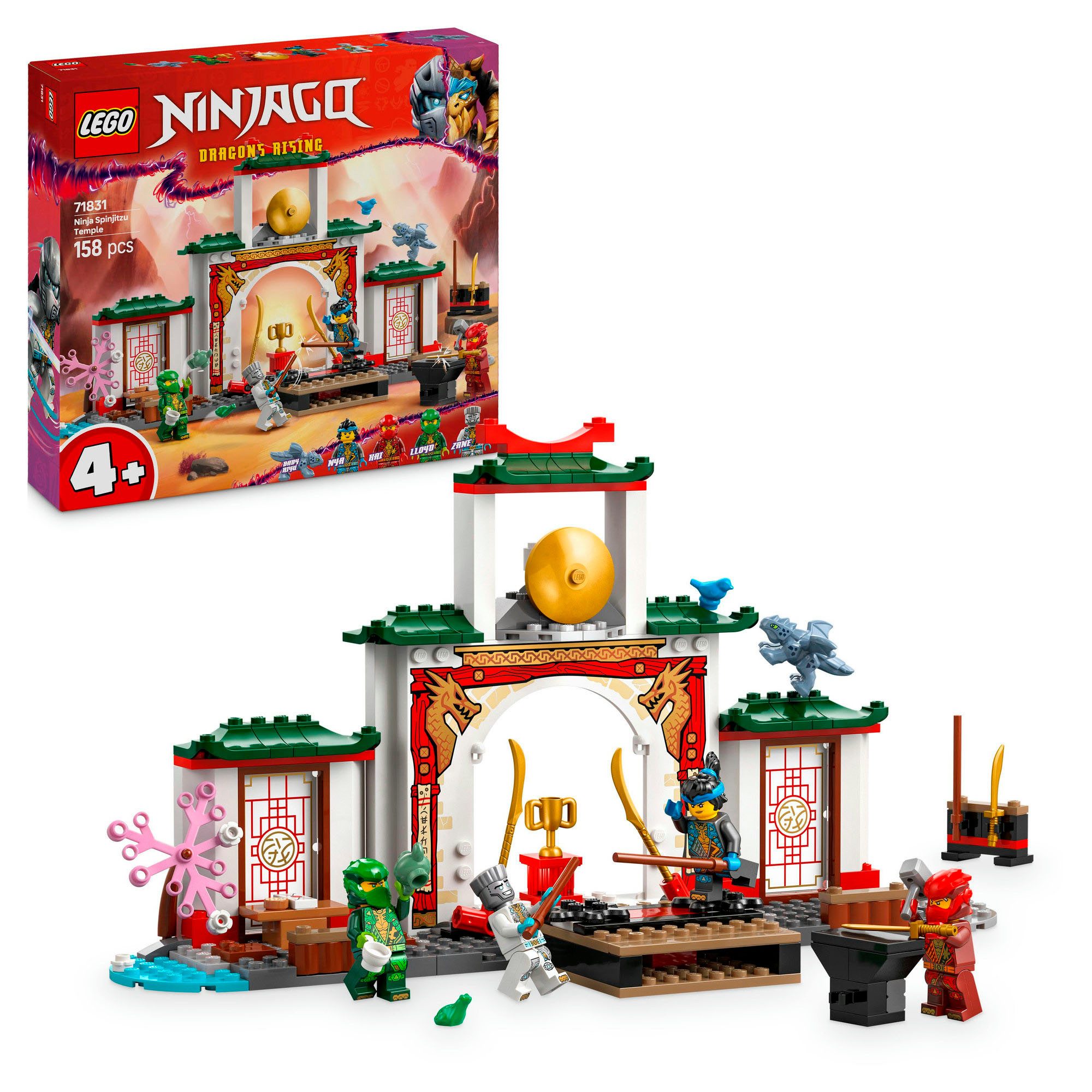 LEGO® Spinjitzu-Tempel der Ninja (71831), LEGO Ninjago Konstruktionsspielst günstig online kaufen