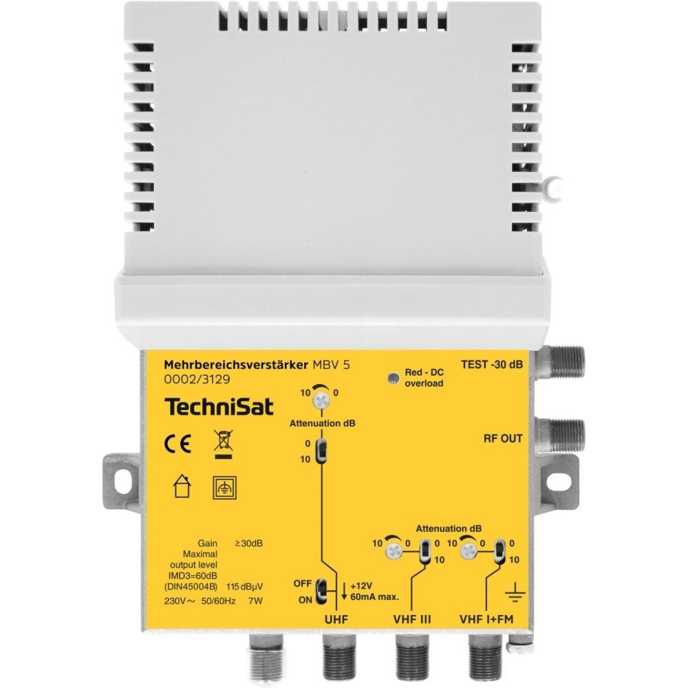TechniSat Technisat MBV 5 Mehrbereichsverstärker für Antennen. Audioverstärker