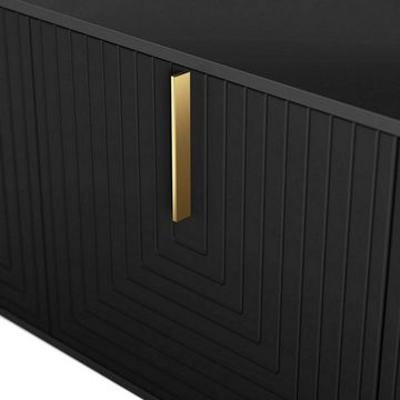 Swema Sideboard Monte-Prado mit dekorativer Fräsung und Soft-Close-Funktion