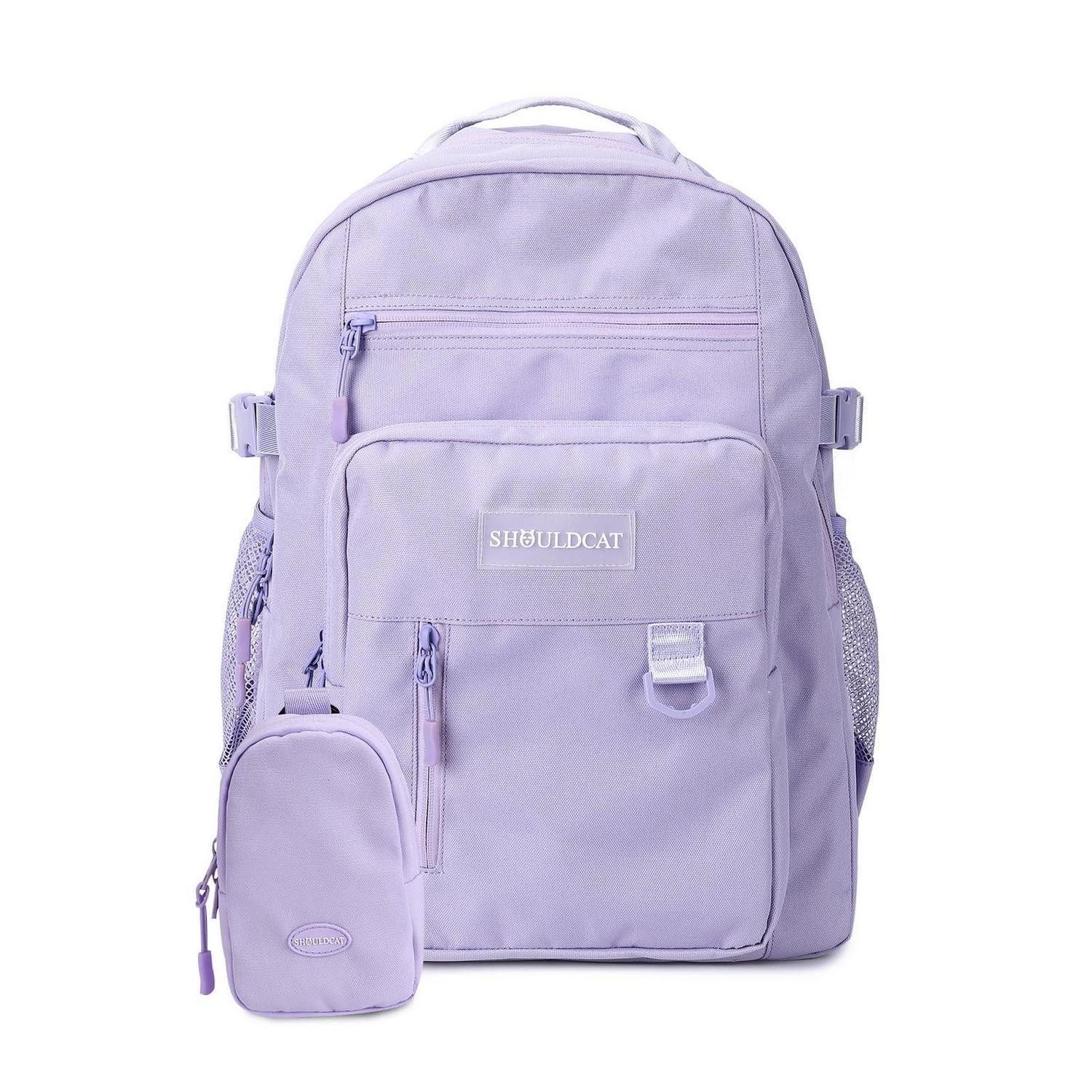 LuxusKollektion Schulrucksack Rucksack Daypack Laptopschultertasche 15.6 Zoll Violett