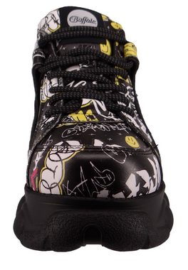 Buffalo 1630855 CLD CORIN Graffiti Black Sneaker