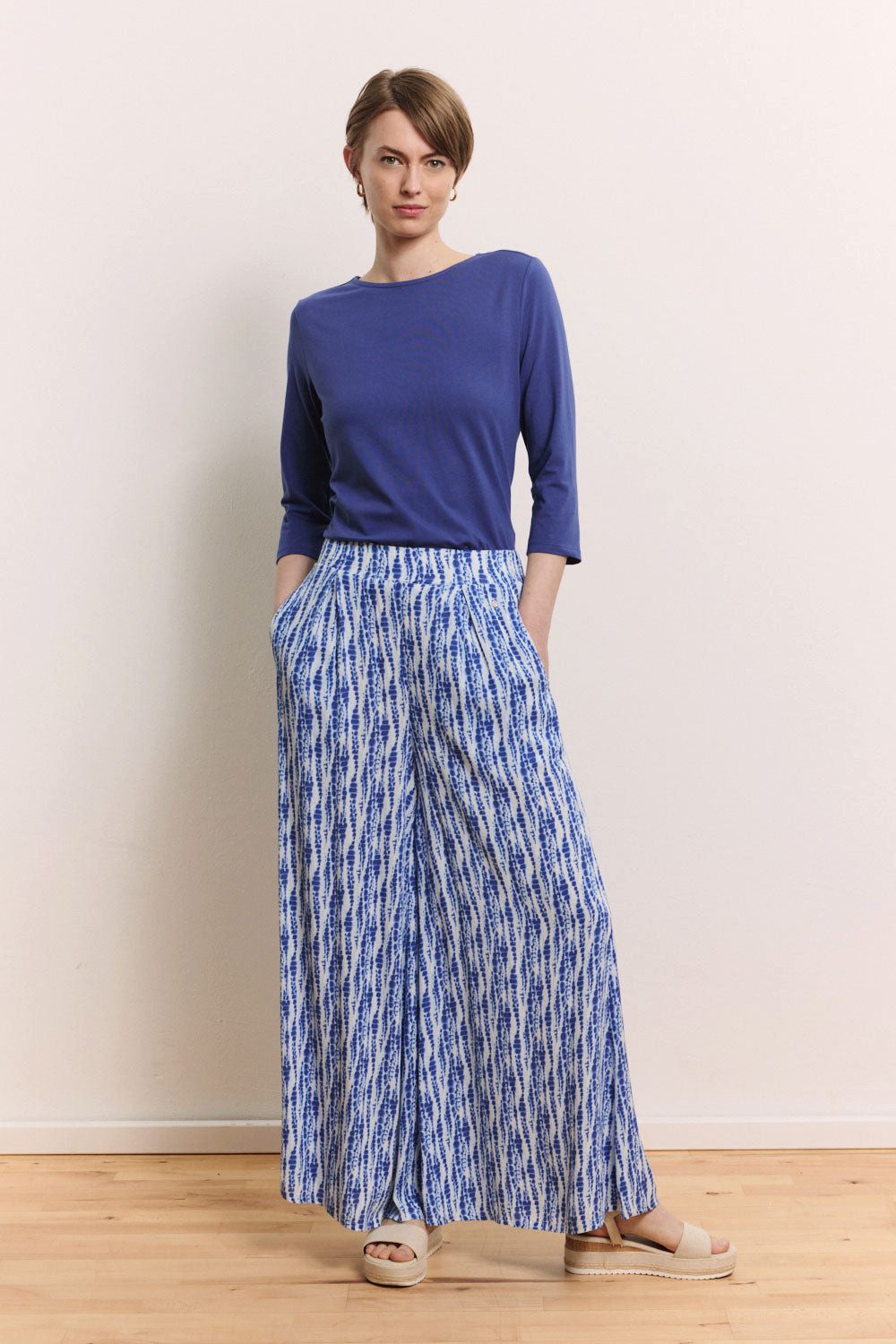 Tranquillo Stoffhose Hose Paulaa aus EvoVero Viskose Nachhaltige Eco-Vero Culotte