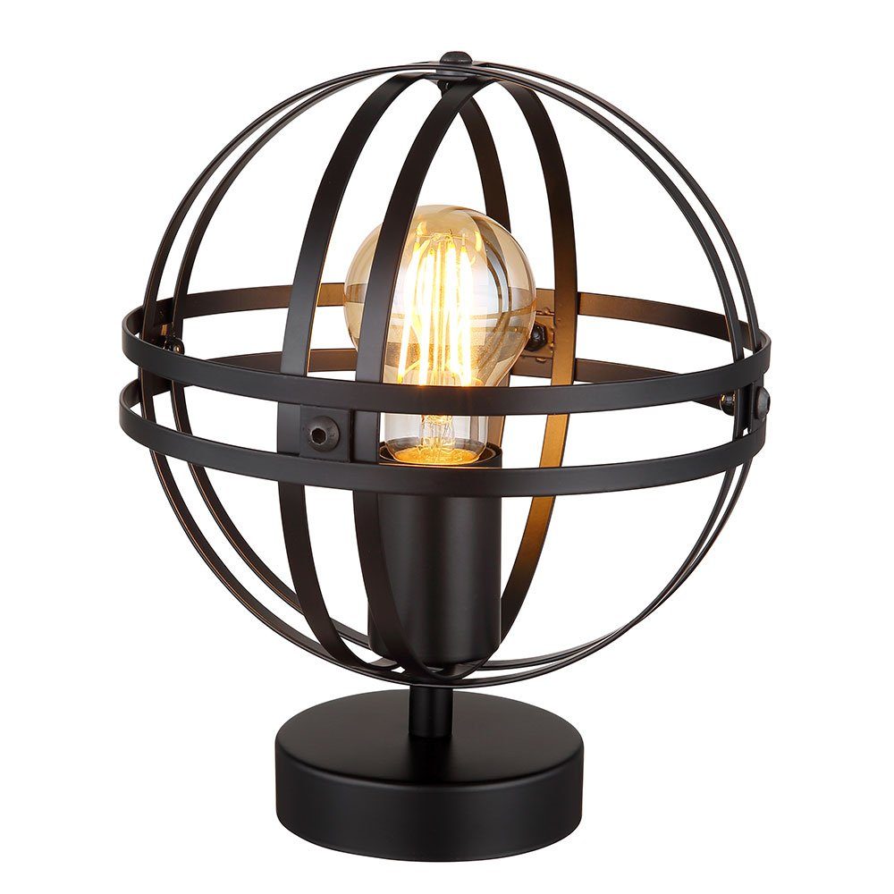 GLOBO LIGHTING Tischleuchte, Leuchtmittel nicht inklusive, Tischleuchte Beistelllampe Wohnzimmerleuchte