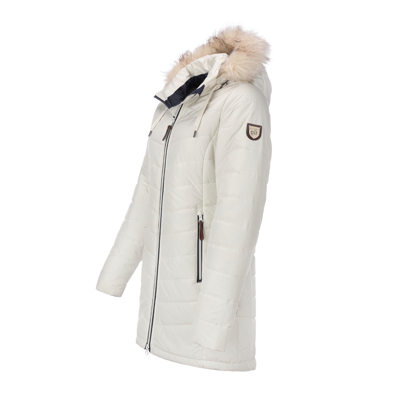 Dry Fashion Steppmantel Damen Winterjacke Steppjacke Göteborg mit abnehmbar günstig online kaufen