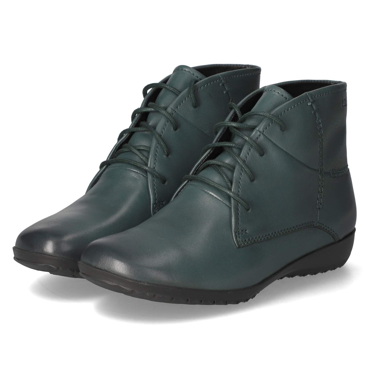 Josef Seibel 79709VL971/650 Damen Glattleder green Schnürstiefel