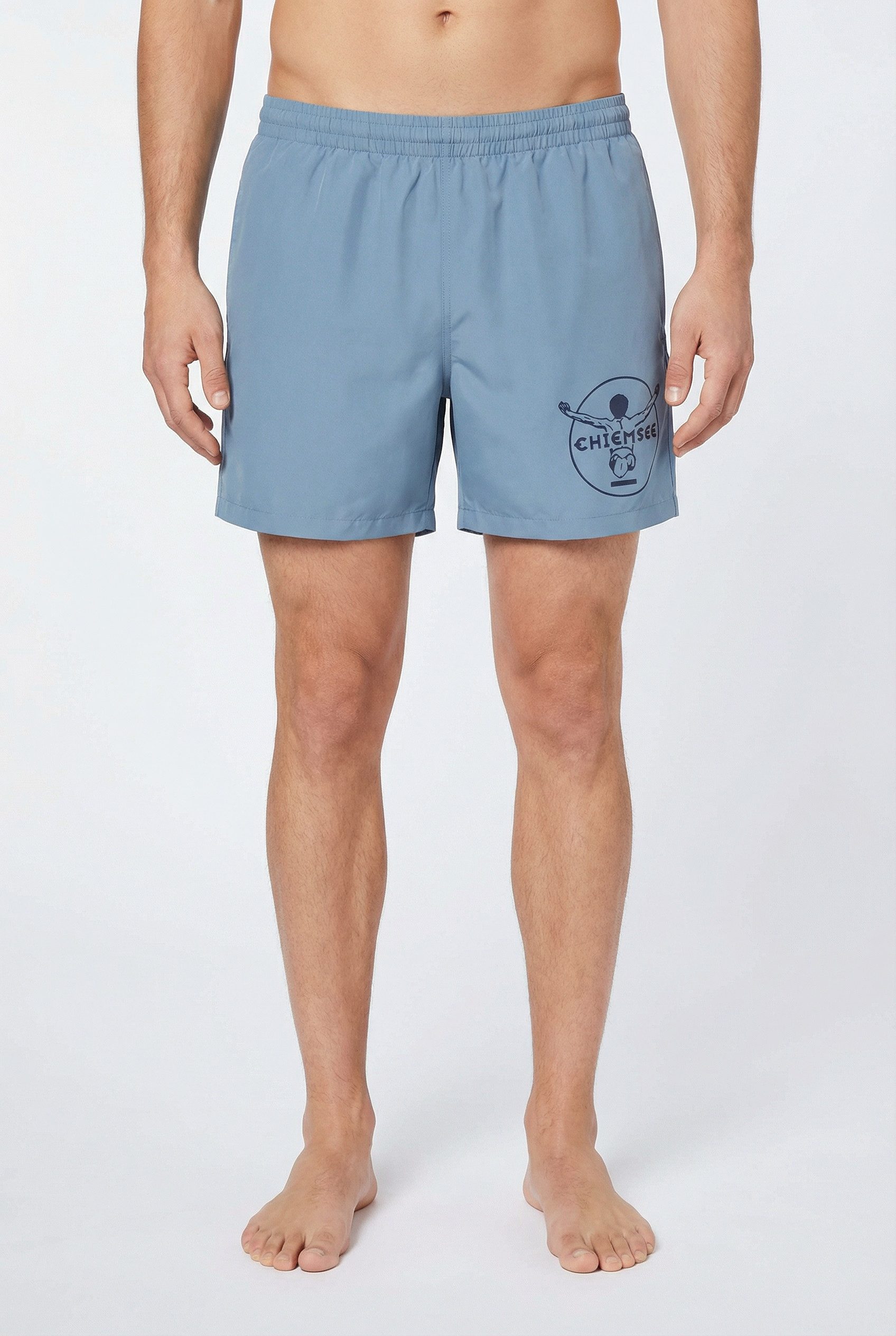 Chiemsee Badeshorts Swim Shorts Jadeite aus Baumwolle und Polyester, bequeme Passform, sportliche Schnittform