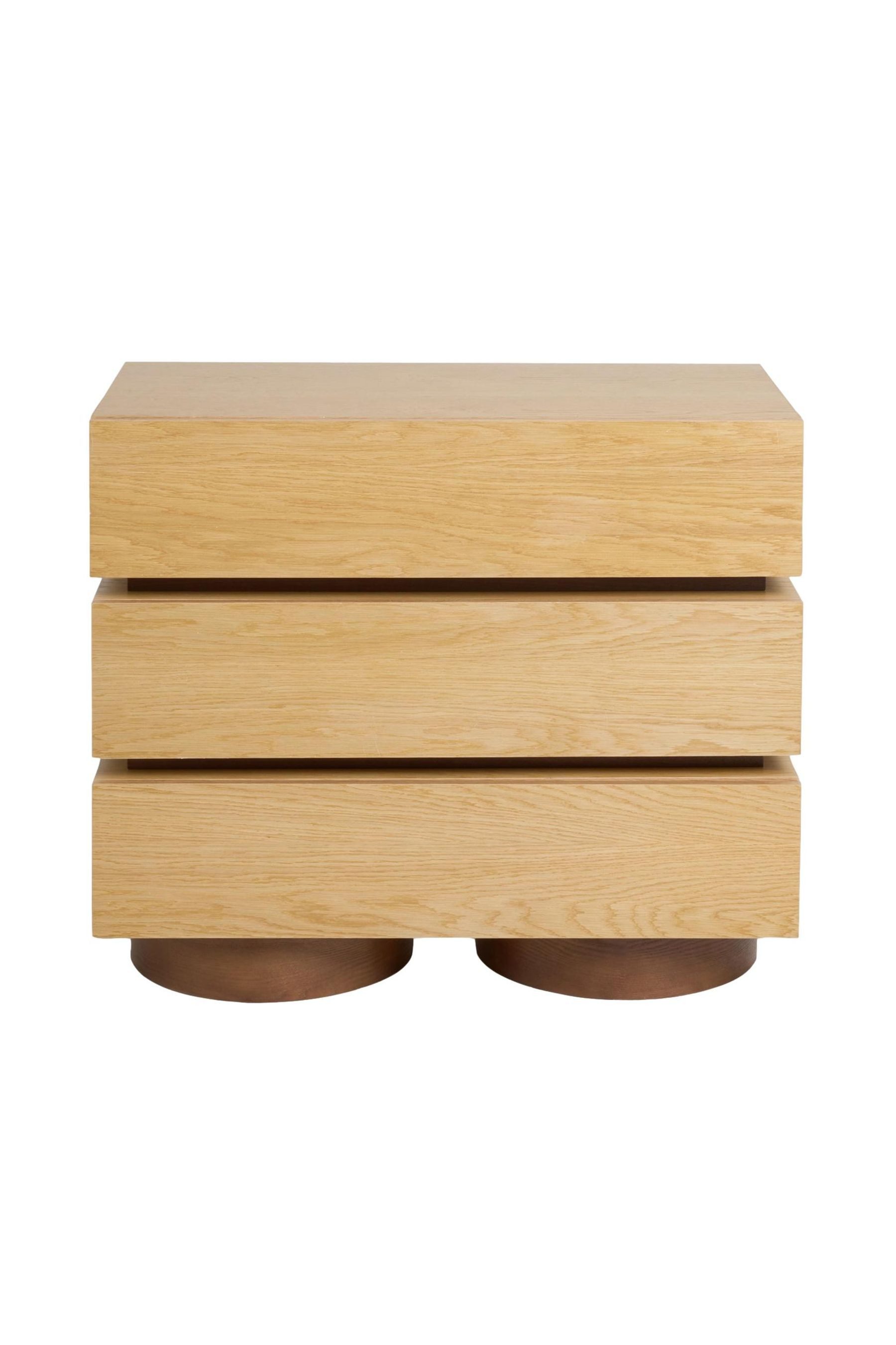 MADE Schubkastenkommode MADE.COM Bern Kommode mit 3 Schubladen (1 St)