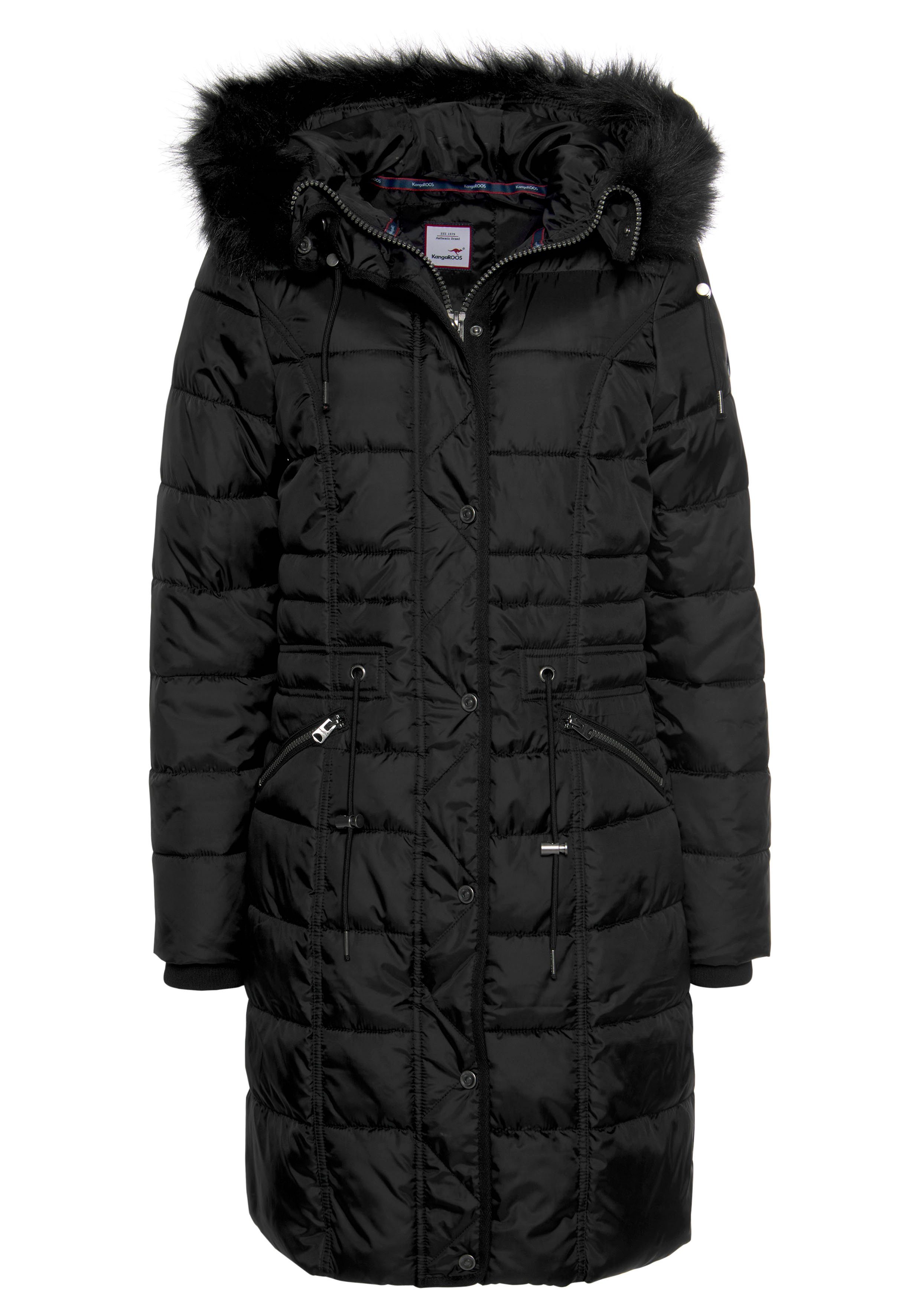 KangaROOS Steppjacke figurbetonter Schnitt, mit Reißverschlusstaschen. Reduzierter Preis € 128,99. Unverbindliche Preisempfehlung € 159,99