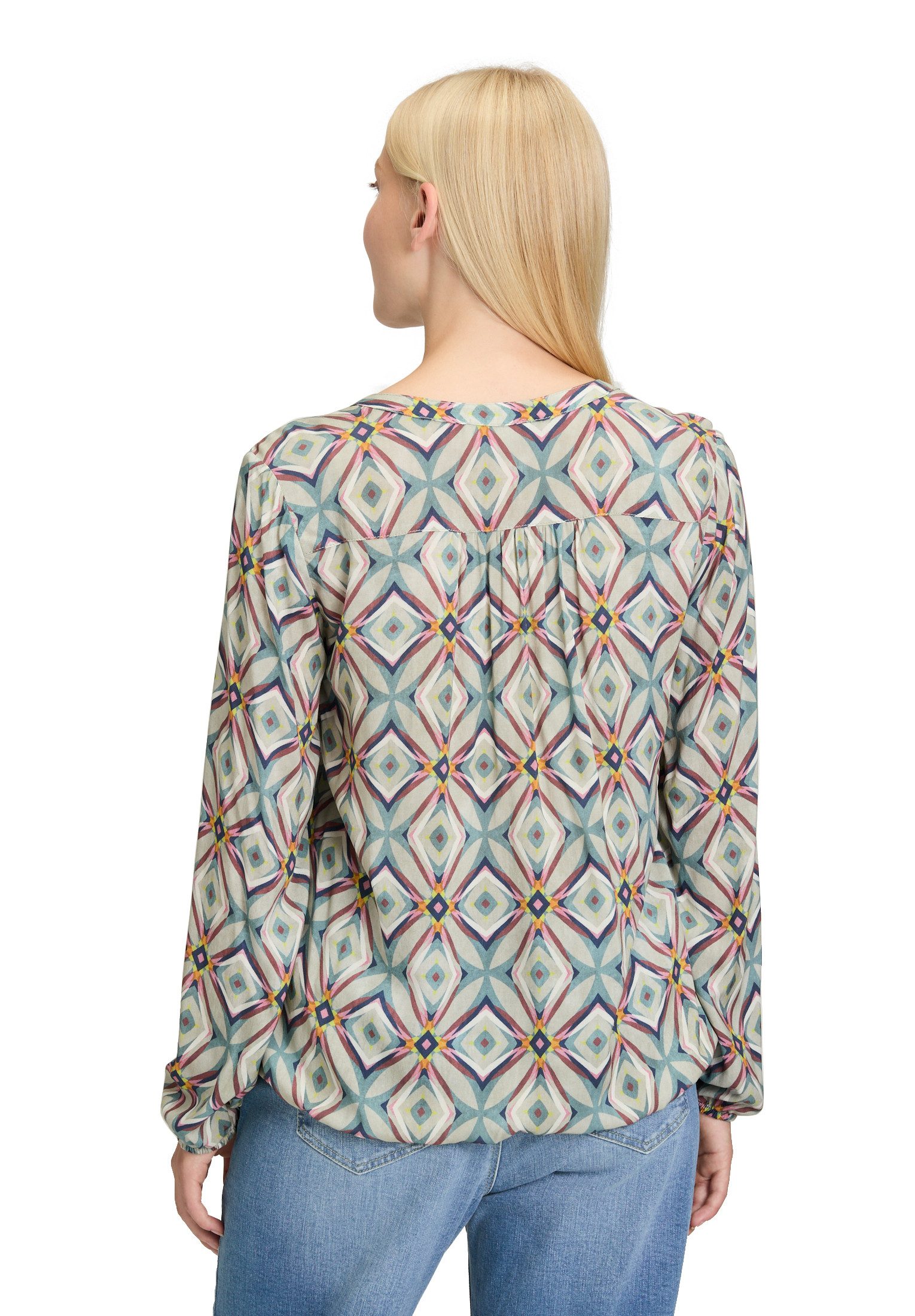 Cartoon Schlupfbluse Damen mit Muster