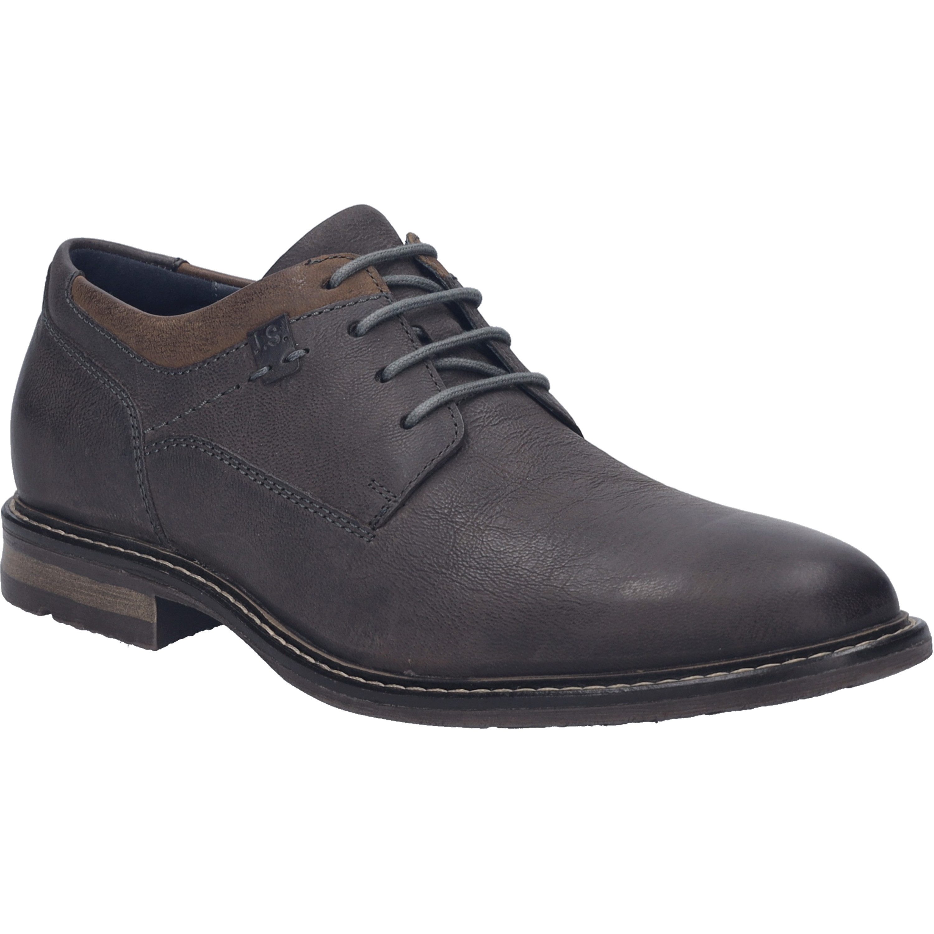 Josef Seibel Earl 05, grau Schnürschuh günstig online kaufen