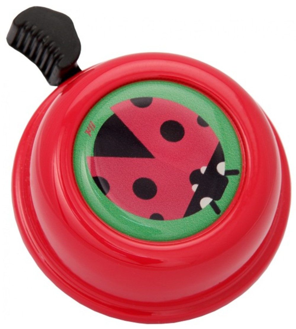 liix Fahrradklingel Colour Bell Lady Bug Red, Marienkäfer, Ø 60mm, ROT