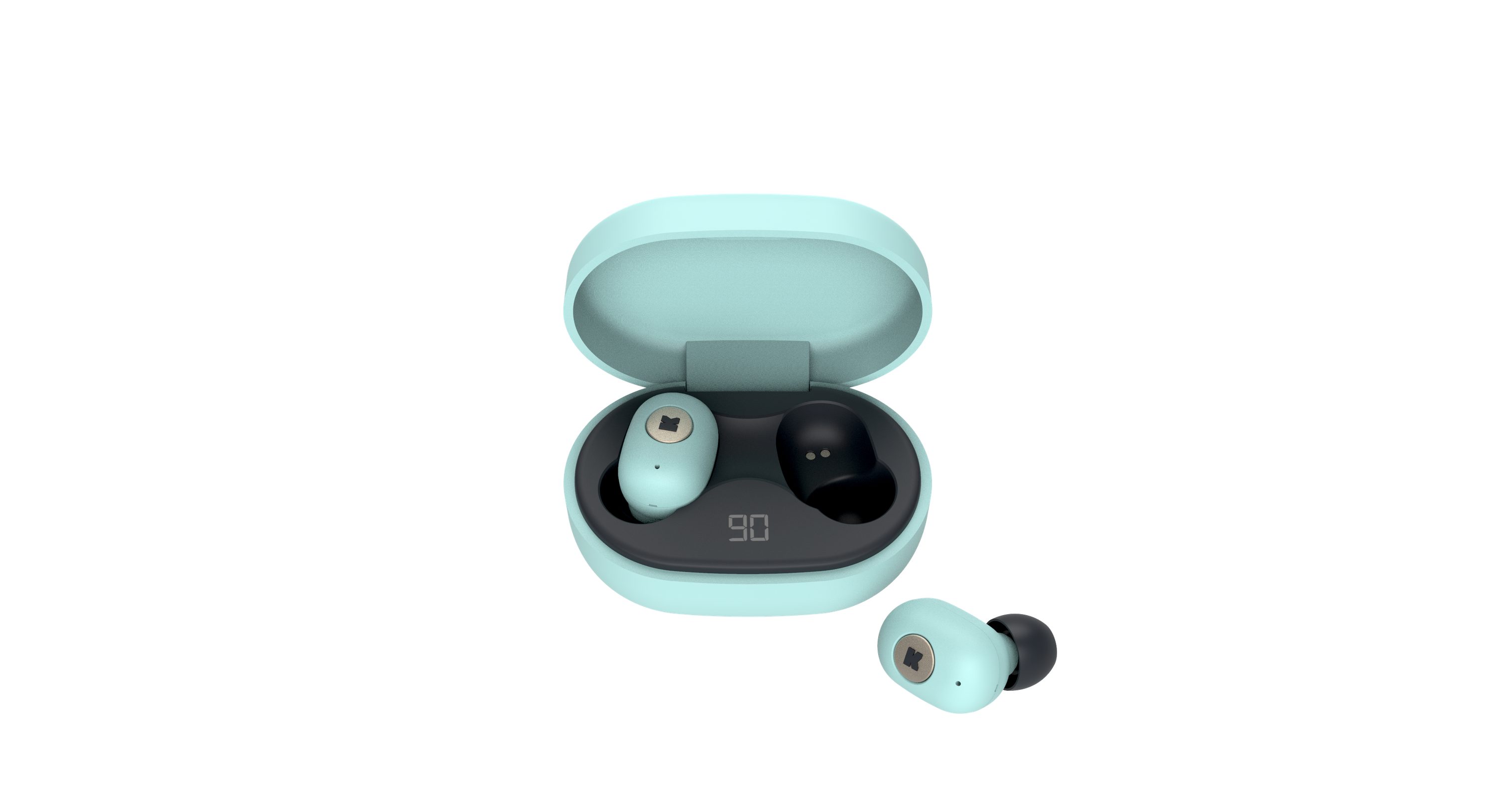 KREAFUNK On-Ear-Kopfhörer (aBEAN Kopfhörer) Bluetooth mint easy