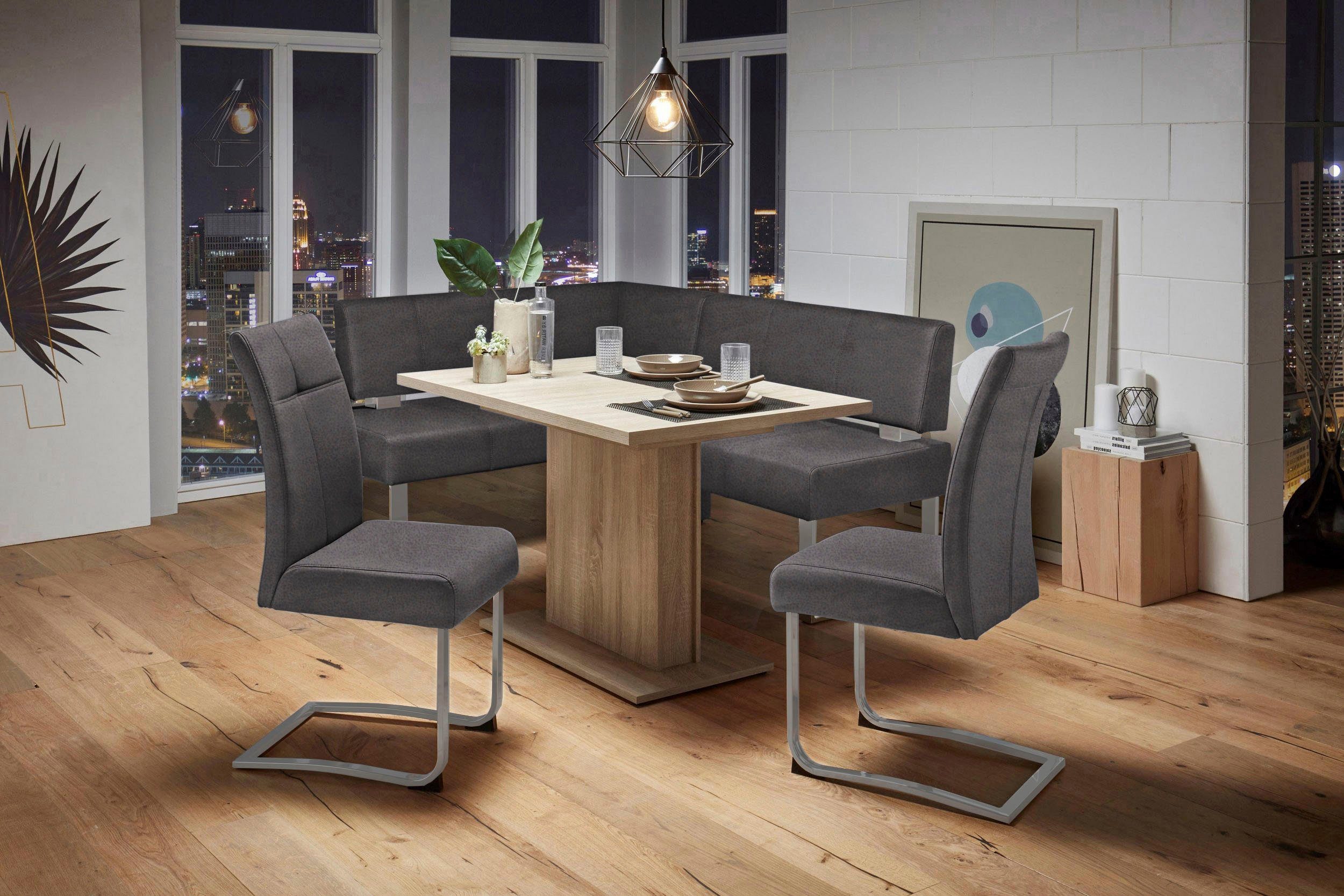 OTTO home Eckbank Rab, in 2 Breiten (180 oder 200 cm), Bezug in verschiedenen Qualitäten