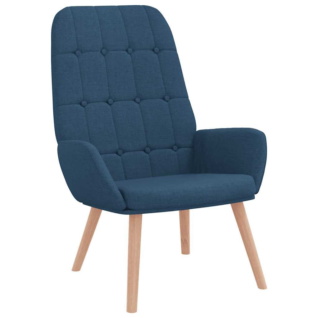 vidaXL Sessel Relaxsessel Blau Stoff (1-St) günstig online kaufen