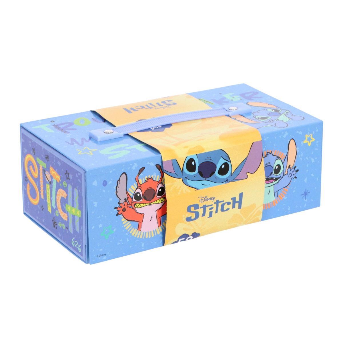 Textiel Trade B.V. Farbkasten Disney Lilo & Stitch Malkasten mit Schublade Kinder Malset ab 3 Jahren