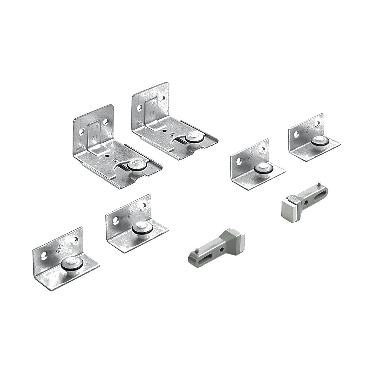 Möbelbeschlag STB 11 Komplett-Set 3-türig