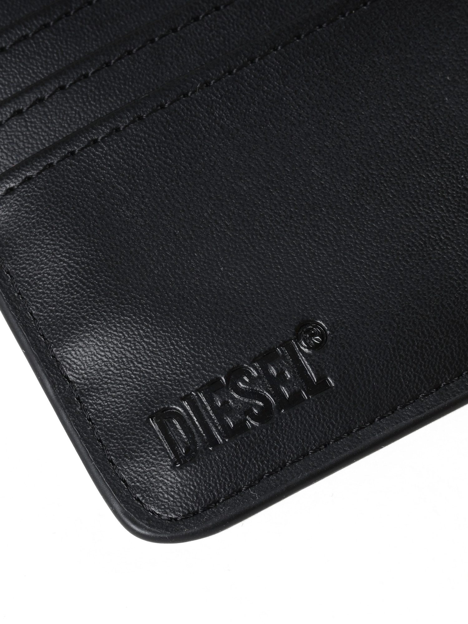 Diesel Geldbörse Kunstleder Geldbeutel mit Kleingeldfach - HISSU BI-FOLD COIN S – Bild 5 von 5