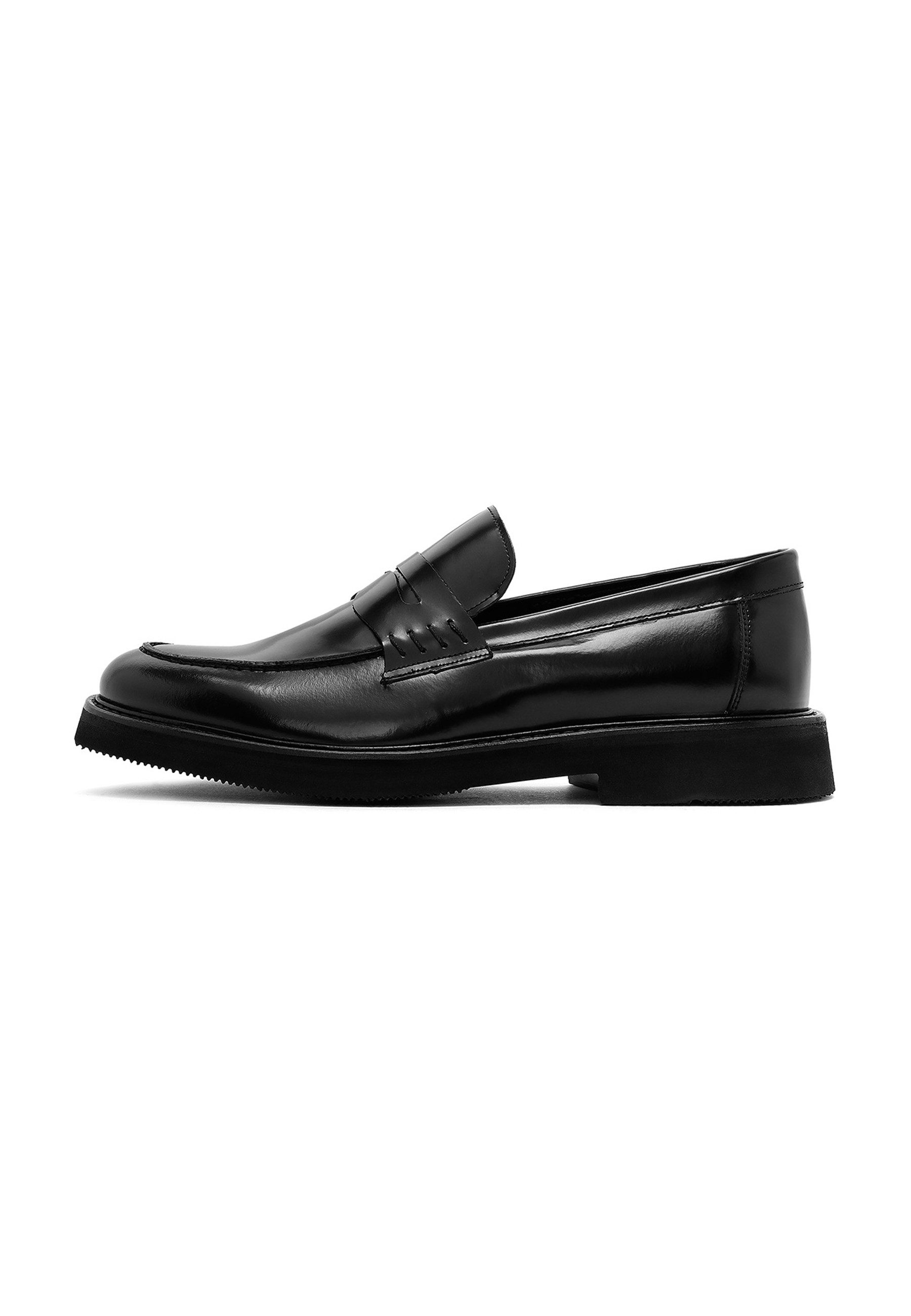 Derimod Lässige Loafer aus Leder Loafer Echtes Leder, Komfort-Innenfutter, EVA-Sohle, Slip-On-Stil